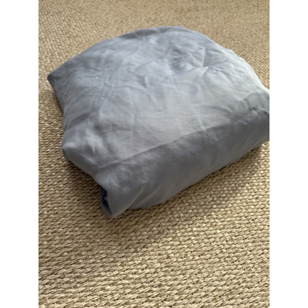 Pure Bamboo Cal King Fitted Sheet. Blue‎